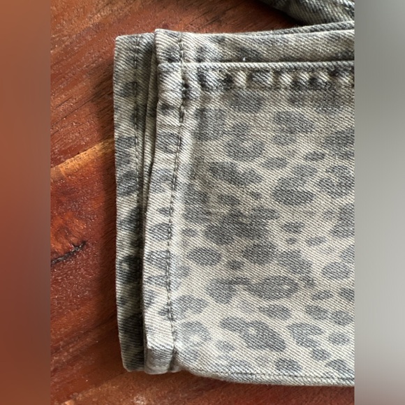 ALL SAINTS | Ashby Leopard Print Skinny Jeans (28) - Picture 6 of 10